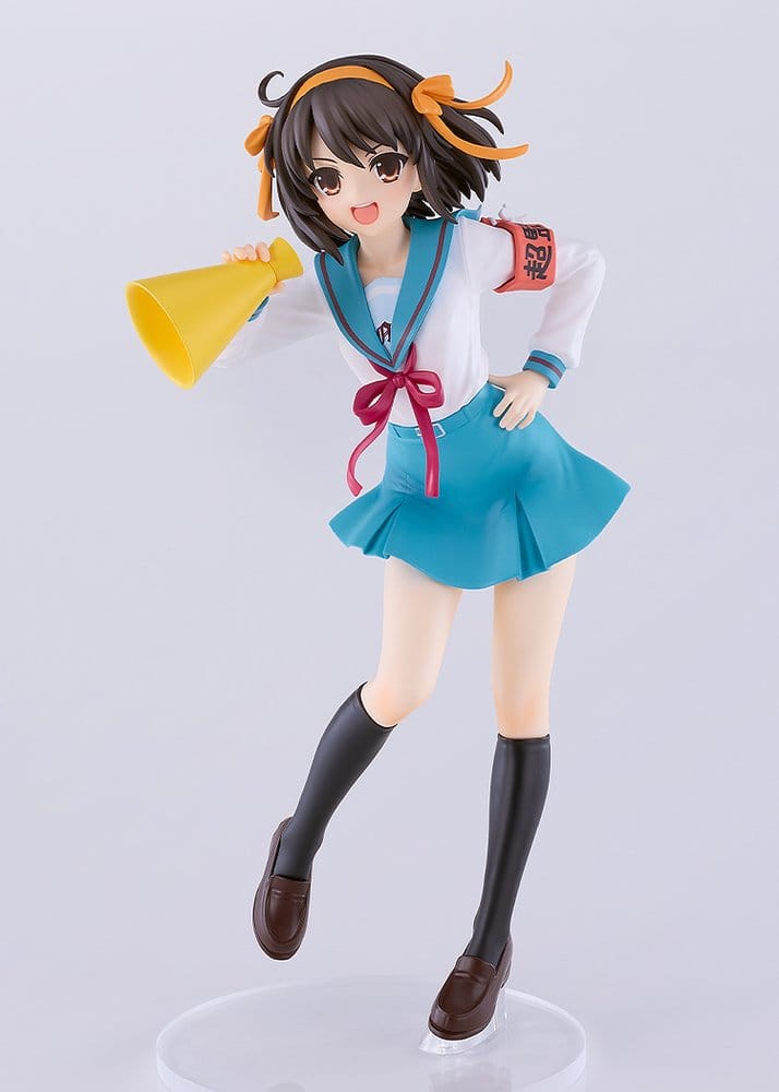 SU ORDINAZIONE The Melancholy of Haruhi Suzumiya Pop Up Parade PVC Figure Haruhi Suzumiya L Size 22 cm