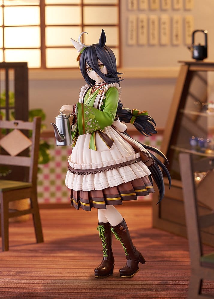 PREORDINE+ 06/2027 Uma Musume Pretty Derby PVC Statue 1/7 Manhattan Cafe Willow-Green Evening 24 cm
