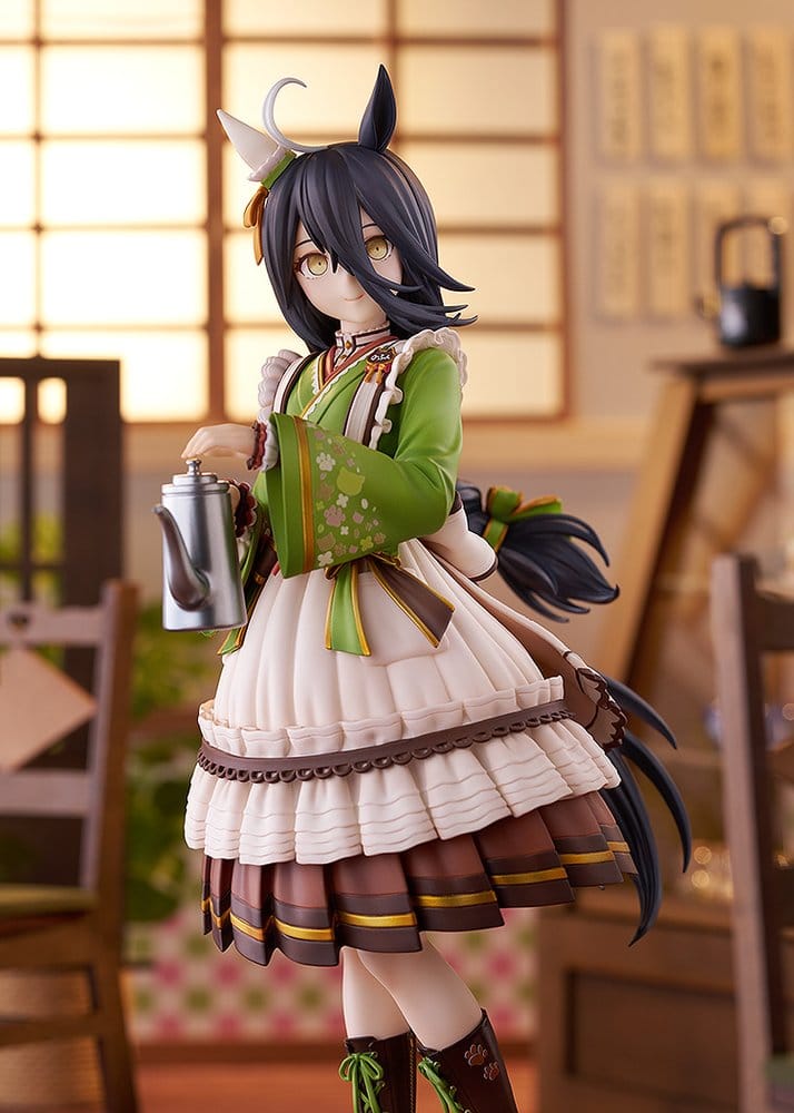 PREORDINE+ 06/2027 Uma Musume Pretty Derby PVC Statue 1/7 Manhattan Cafe Willow-Green Evening 24 cm
