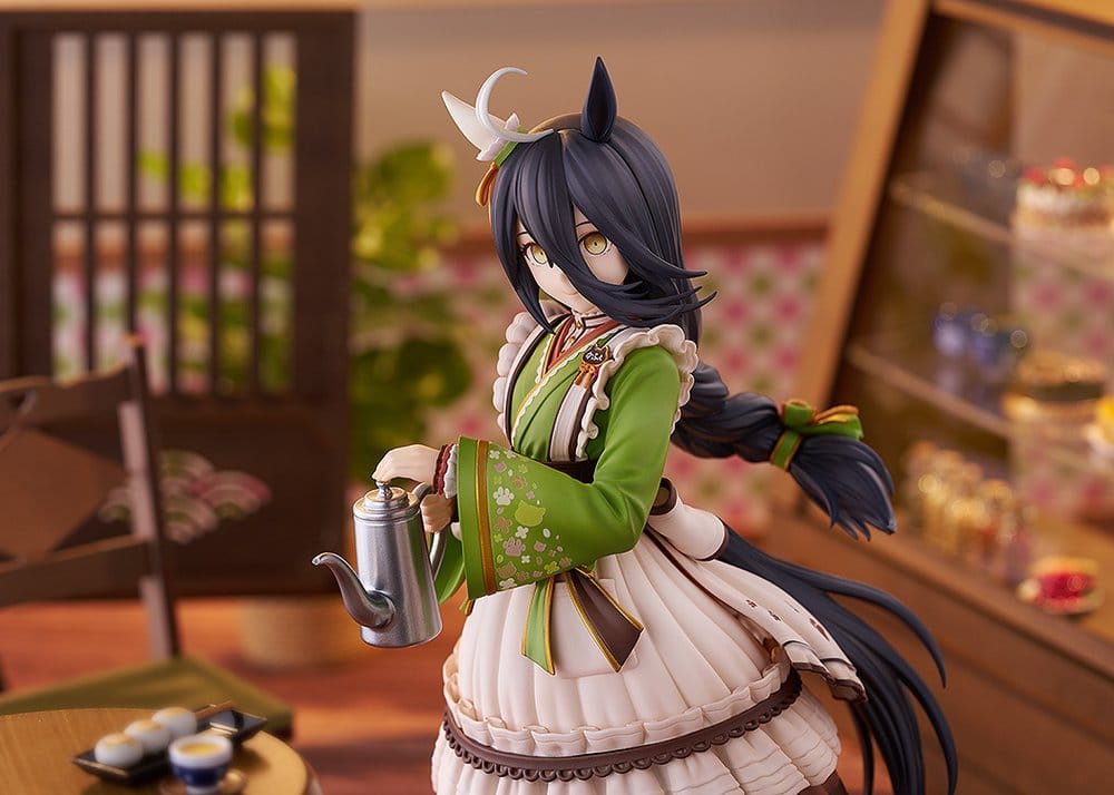 PREORDINE+ 06/2027 Uma Musume Pretty Derby PVC Statue 1/7 Manhattan Cafe Willow-Green Evening 24 cm