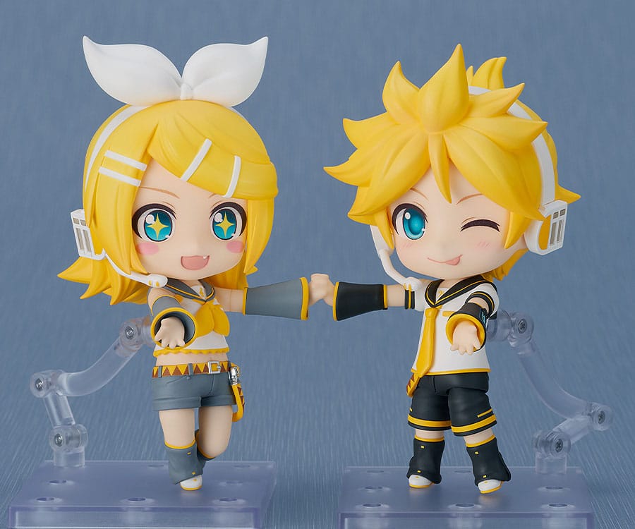 SU ORDINAZIONE Character Vocal Series 02: Kagamine Rin/Len Nendoroid PVC Action Figure Len Kagamine 2.0 10 cm