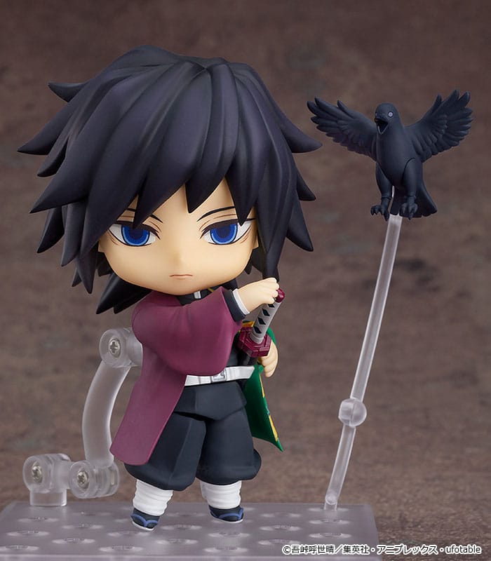IN STOCK Kimetsu no Yaiba: Demon Slayer Nendoroid Action Figure Giyu Tomioka 10 cm