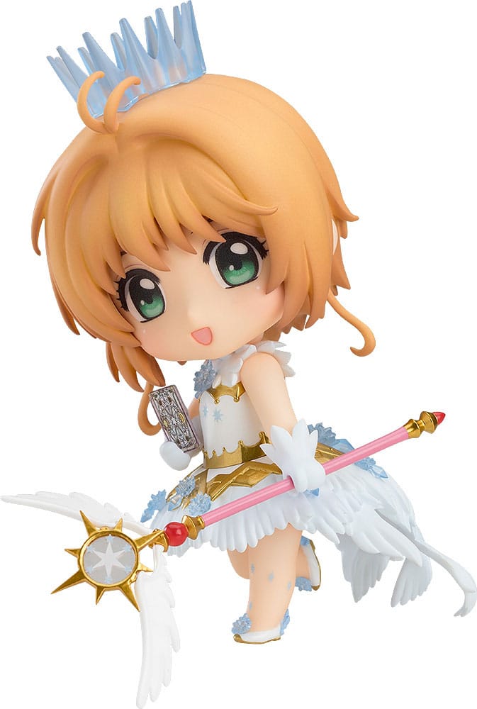 SU ORDINAZIONE Cardcaptor Sakura Clear Card Nendoroid Action Figure Sakura Kinomoto Clear Ver. 10 cm