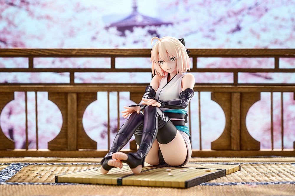 PREORDINE+ 02/2027 Fate/Grand Order PVC Statue 1/7 Saber Class servant Okita Souji Final Ascension Ver. 14 cm