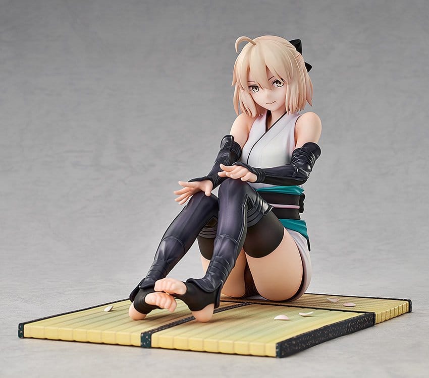 PREORDINE+ 02/2027 Fate/Grand Order PVC Statue 1/7 Saber Class servant Okita Souji Final Ascension Ver. 14 cm