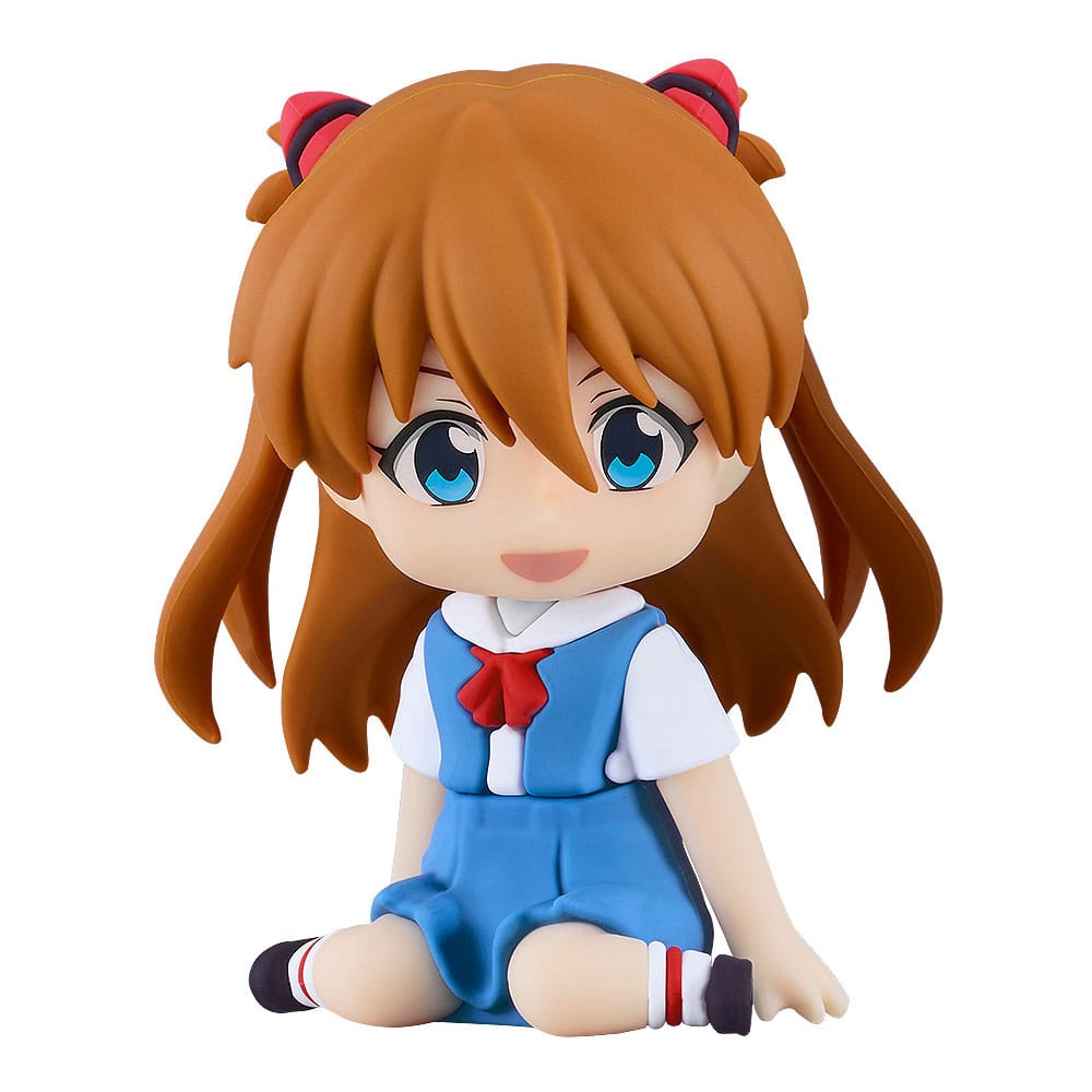 SU ORDINAZIONE Rebuild of Evangelion Rubber Mascot Nendroid Plus Mini Figure Asuka Shikinami Langley 8 cm