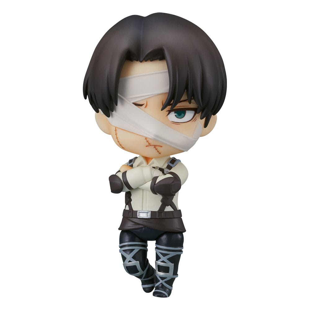 PREORDINE+ 07/2026 Attack on Titan Nendoroid Action Figure Levi Ackerman: The Final Season Ver. 10 cm