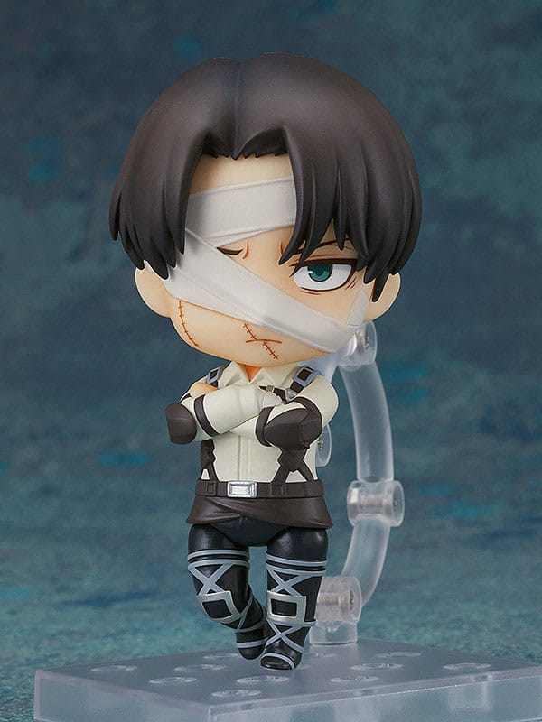 PREORDINE+ 07/2026 Attack on Titan Nendoroid Action Figure Levi Ackerman: The Final Season Ver. 10 cm