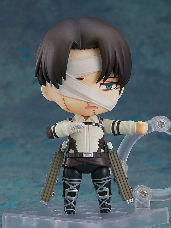 PREORDINE+ 07/2026 Attack on Titan Nendoroid Action Figure Levi Ackerman: The Final Season Ver. 10 cm