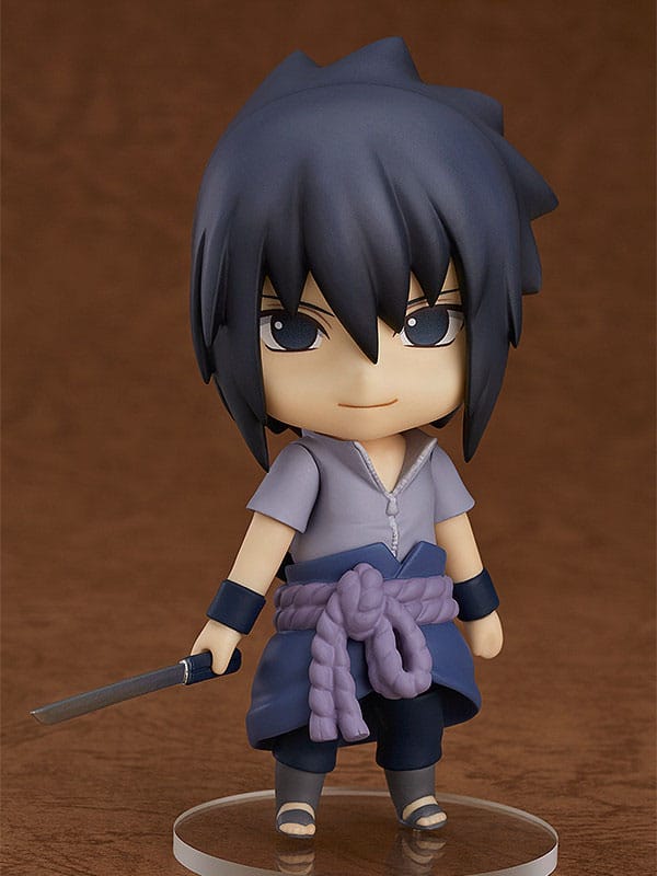 SU ORDINAZIONE Naruto Shippuden Nendoroid PVC Action Figure Sasuke Uchiha 10 cm