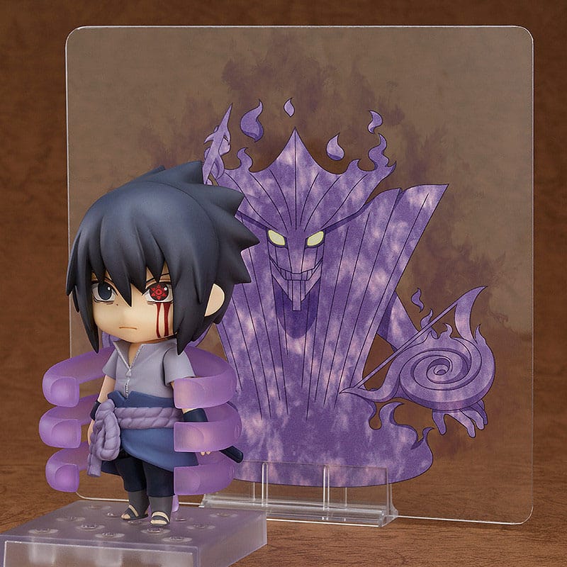 SU ORDINAZIONE Naruto Shippuden Nendoroid PVC Action Figure Sasuke Uchiha 10 cm