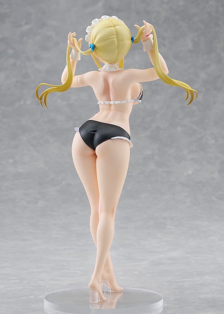 SU ORDINAZIONE Fairy Tail 100 Years Quest Beach Queens Pop Up Parade PVC Statue Lucy Heartfilia: Virgo Form Swimsuit Ver. L Size 23 cm