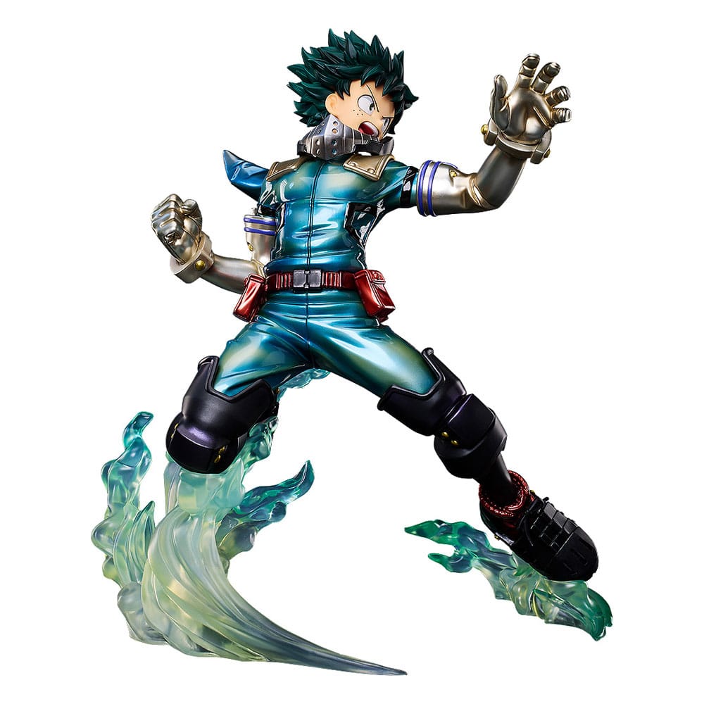 SU ORDINAZIONE My Hero Academia PVC Statue 1/4 Izuku Midoriya: Metallic Ver. 35 cm