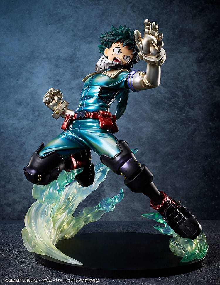 SU ORDINAZIONE My Hero Academia PVC Statue 1/4 Izuku Midoriya: Metallic Ver. 35 cm
