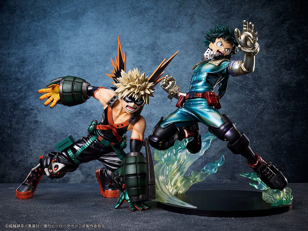 SU ORDINAZIONE My Hero Academia PVC Statue 1/4 Izuku Midoriya: Metallic Ver. 35 cm
