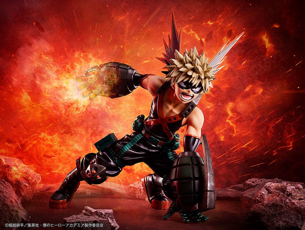 SU ORDINAZIONE My Hero Academia PVC Statue 1/4 Katsuki Bakugo: Metallic Ver. 31 cm