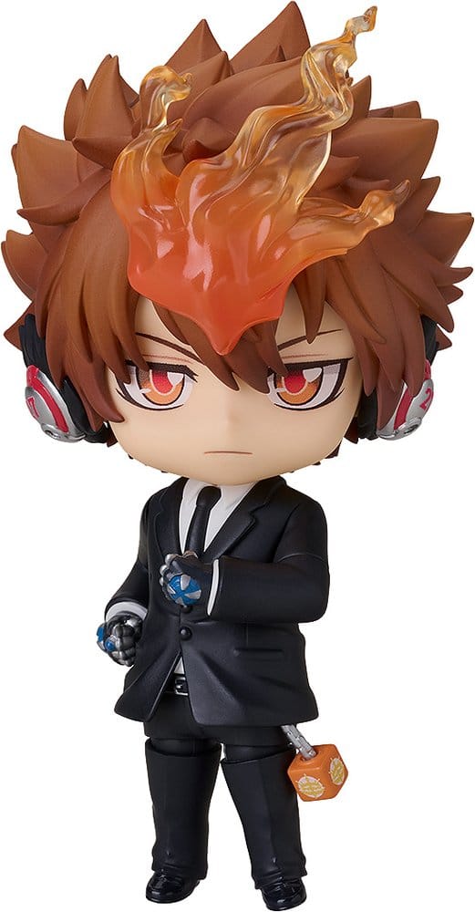PREORDINE+ 10/2026 Reborn! Series Nendoroid Action Figure Tsunayoshi Sawada: Black Suit Ver. 11 cm
