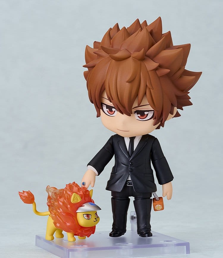 PREORDINE+ 10/2026 Reborn! Series Nendoroid Action Figure Tsunayoshi Sawada: Black Suit Ver. 11 cm