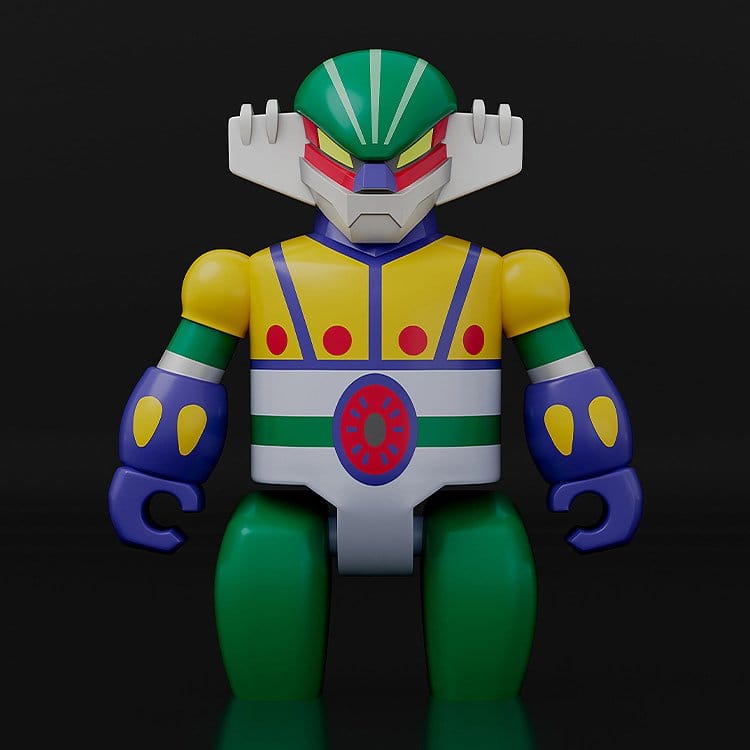 SU ORDINAZIONE Steel Jeeg Brickroid Action Figures 2-Pack Steel Jeeg: Pantheroid Set 5 cm