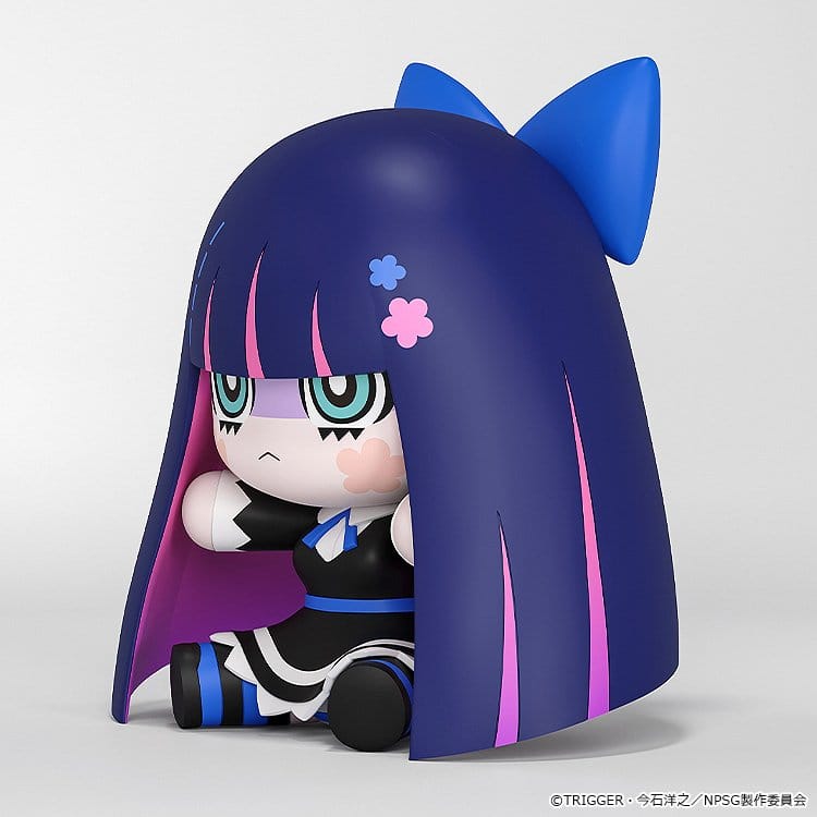 PREORDINE+ 11/2026 New Panty & Stocking with Garterbelt Huggy Good Smile Chibi Figure Stocking 6 cm