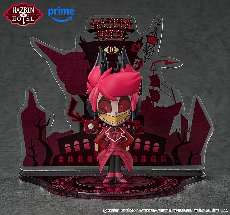 PREORDINE+ 12/2026 Hazbin Hotel PVC Statue Qset Alastor 8 cm