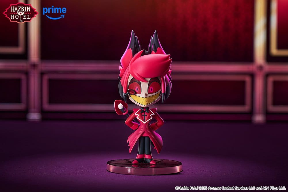 PREORDINE+ 12/2026 Hazbin Hotel PVC Statue Qset Alastor 8 cm