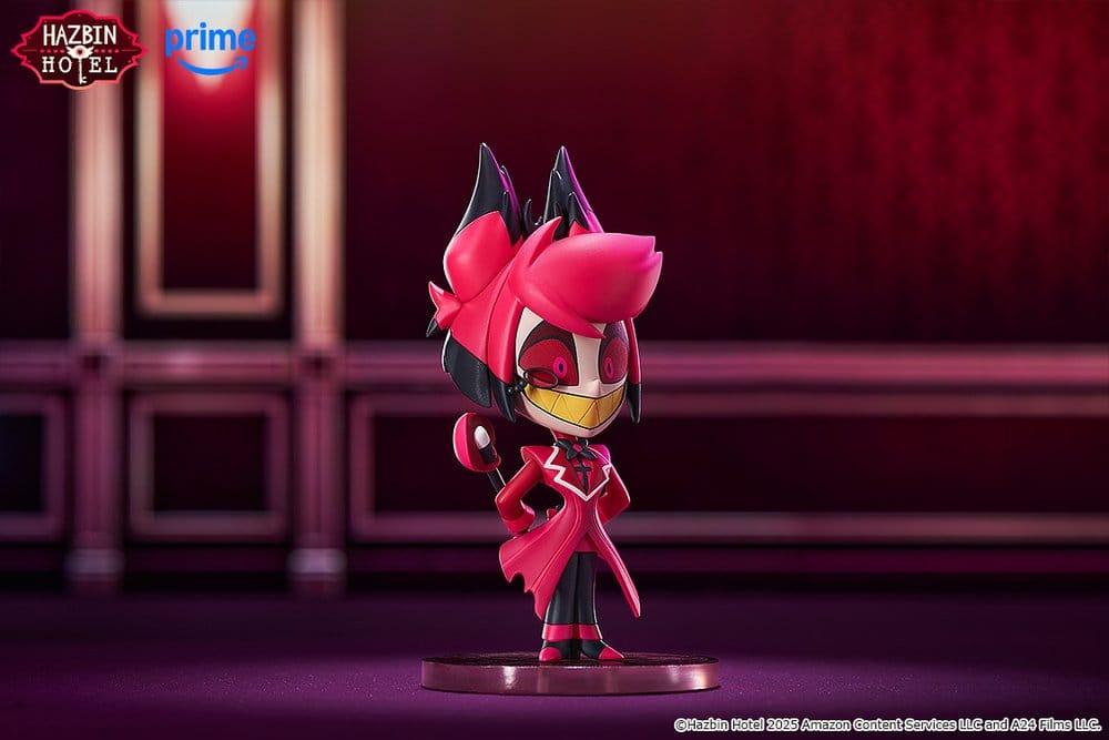 PREORDINE+ 12/2026 Hazbin Hotel PVC Statue Qset Alastor 8 cm