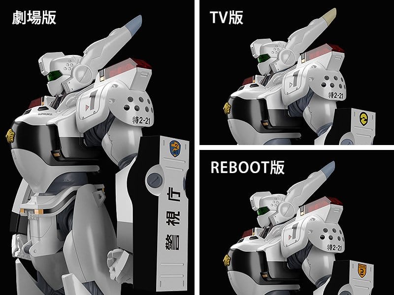 SU ORDINAZIONE Mobile Police Patlabor Moderoid Plastic Model Kit 1/60 AV-98 Ingram 13 cm