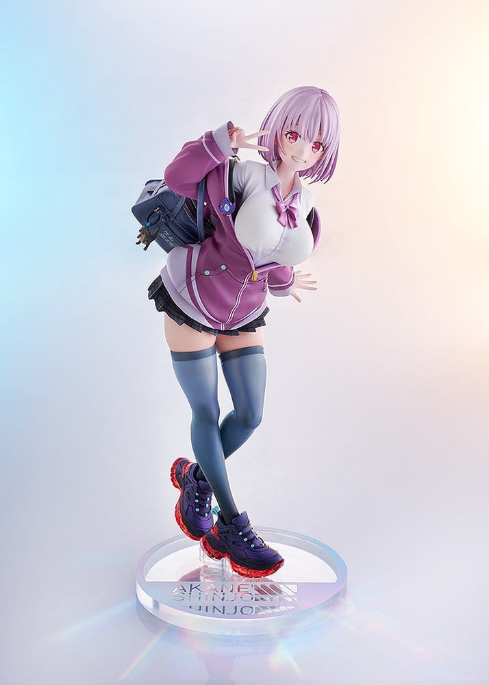PREORDINE+ CHIUSO 05/2027 SSSS.Gridman PVC Statue 1/7 Akane Shinjo feat. toridamono 22 cm