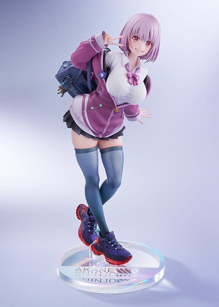 PREORDINE+ CHIUSO 05/2027 SSSS.Gridman PVC Statue 1/7 Akane Shinjo feat. toridamono 22 cm