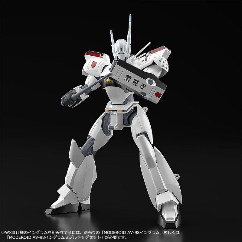 SU ORDINAZIONE Patlabor 2: The Movie Moderoid Plastic Model Kit 1/60 AV-98 Ingram Reactive Armor 13 cm