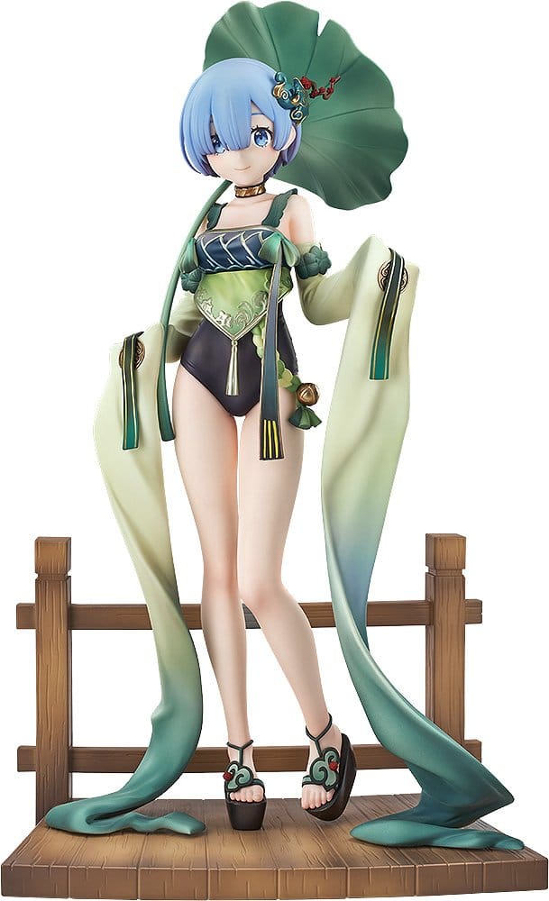 PREORDINE+ 06/2027 Re:ZERO -Starting Life in Another World- Statue 1/7 Rem: Breather in the Garden Ver. 26 cm
