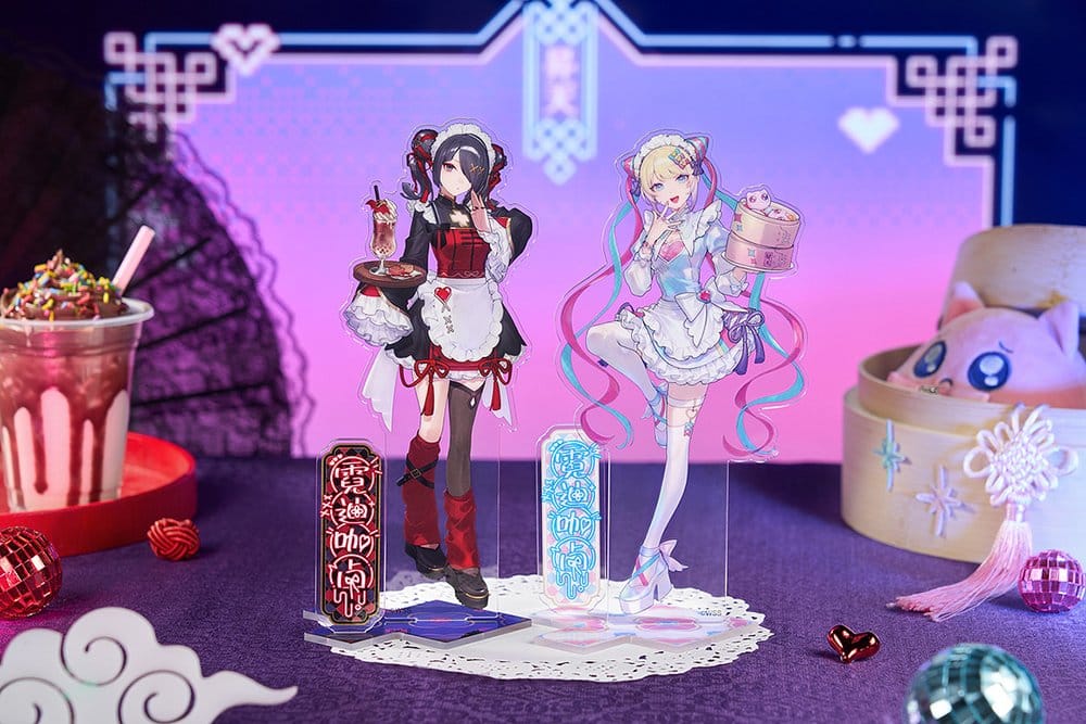 PREORDINE+ 07/2027 Needy Streamer Overload Needy Streamer Chinese Restaurant Series Acrylic Stand Ame 21 cm