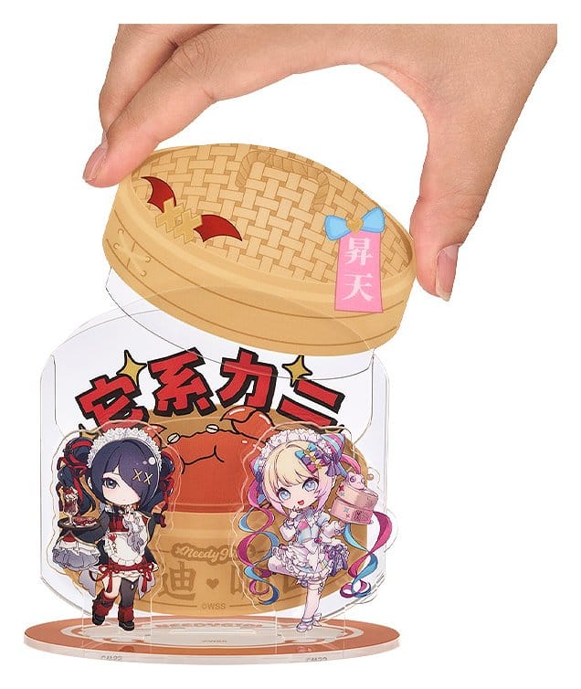 PREORDINE+ 07/2027 Needy Streamer Overload Needy Streamer Chinese Restaurant Series Acrylic Diorama Chibi