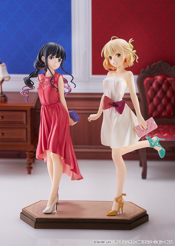 PREORDINE+ 12/2026 Lycoris Recoil Pop Up Parade PVC Figures 2-Pack Chisato Nishikigi & Takina Inoue: After Party! Ver. L Size