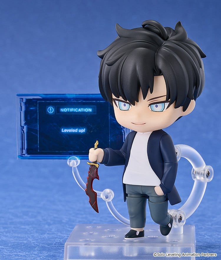PREORDINE+ 06/2027 Solo Leveling Nendoroid Action Figure Sung Jinwoo 10 cm
