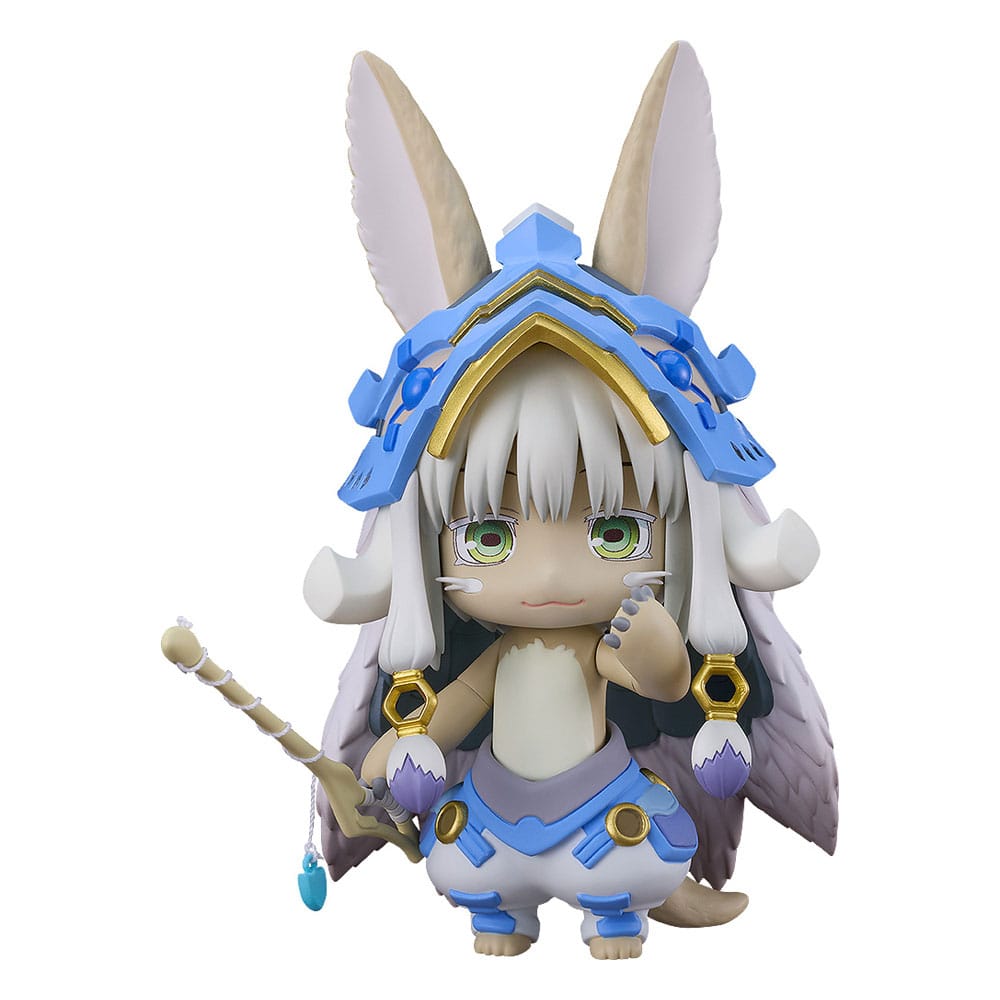 SU ORDINAZIONE Made in Abyss: The Golden City of the Scorching Sun Nendoroid Action Figure Nanachi: New Outfit Ver. 13 cm