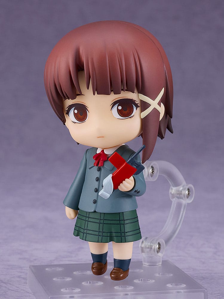 PREORDINE+ 04/2026 Serial Experiments Lain Nendoroid Action Figure Lain Iwakura 10 cm