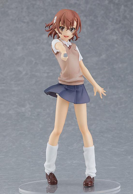 IN STOCK A Certain Scientific Railgun T Pop Up Parade PVC Statue Mikoto Misaka 17 cm
