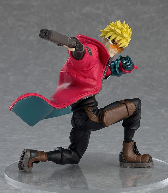 (Scatola Danneggiata) Trigun Stampede Pop Up Parade PVC Statue Vash the Stampede 12 cm