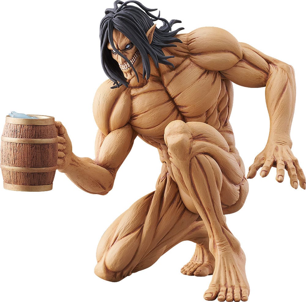 PREORDINE ESAURITO Attack on Titan Pop Up Parade PVC Statue Eren Yeager: Attack Titan Worldwide After Party Ver. 15 cm (H)