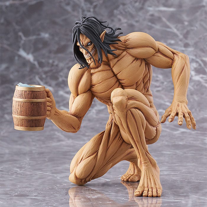 PREORDINE ESAURITO Attack on Titan Pop Up Parade PVC Statue Eren Yeager: Attack Titan Worldwide After Party Ver. 15 cm (H)