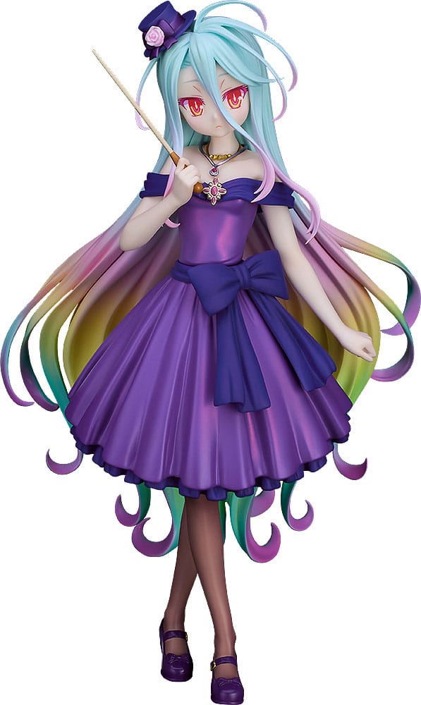 PREORDINE ESAURITO No Game No Life Zero Pop Up Parade PVC L Statue Shiro: Concert Ver. 21 cm