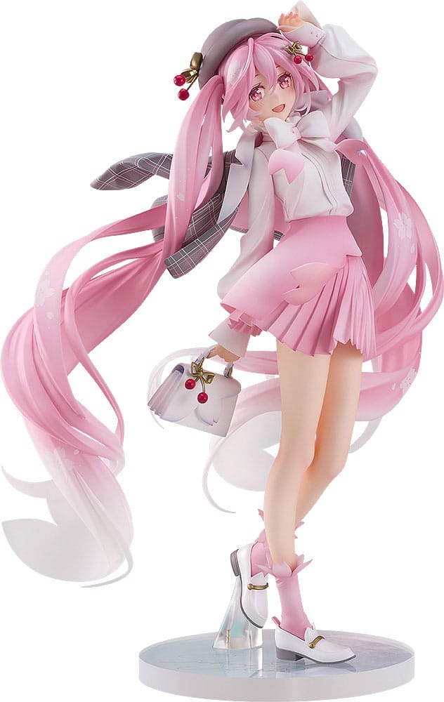 SU ORDINAZIONE Character Vocal Series 01: Hatsune Miku PVC Statue 1/6 Sakura Miku: Hanami Outfit Ver. 28 cm ESAURITO