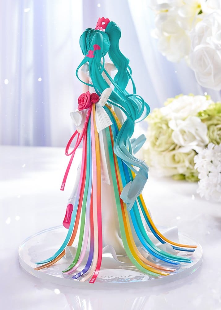VORBESTELLUNG+ 01/2028 Hatsune Miku GT Project G.S. Collection PVC Figur 1/7 Racing Miku 15th "Rhapsody" 2010-2025 27 cm