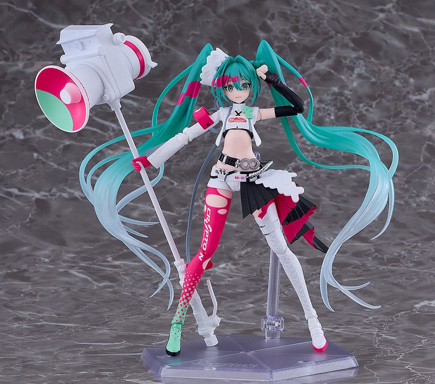 SU ORDINAZIONE Hatsune Miku GT Project Figma Action Figure Racing Miku 2025 Ver. 16 cm