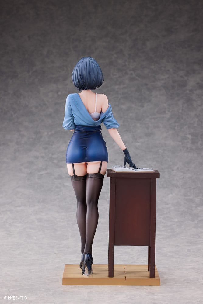 PREORDINE 11/2025 Original Character PVC Statue 1/6 Toutotsu ni Nugidasu Tennen Bijutsu Kyoushi Rumi Illustration by Keso Shirou 28 cm (PREORDINE NON CANCELLABILE)