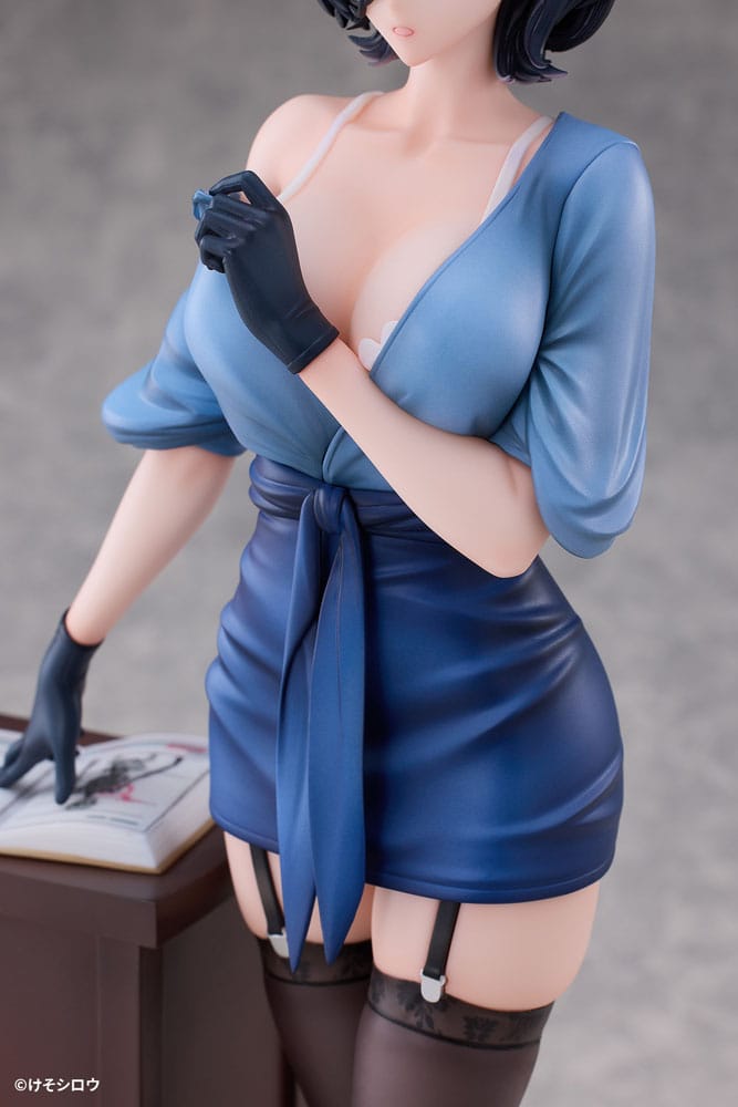 PREORDINE 11/2025 Original Character PVC Statue 1/6 Toutotsu ni Nugidasu Tennen Bijutsu Kyoushi Rumi Illustration by Keso Shirou 28 cm (PREORDINE NON CANCELLABILE)