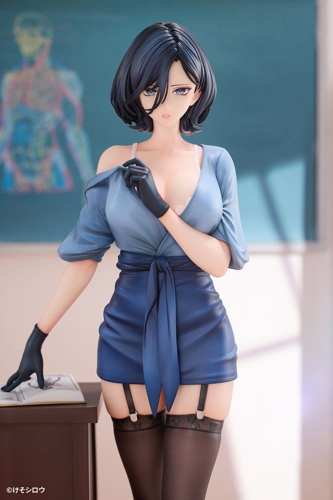 PREORDINE 11/2025 Original Character PVC Statue 1/6 Toutotsu ni Nugidasu Tennen Bijutsu Kyoushi Rumi Illustration by Keso Shirou 28 cm (PREORDINE NON CANCELLABILE)
