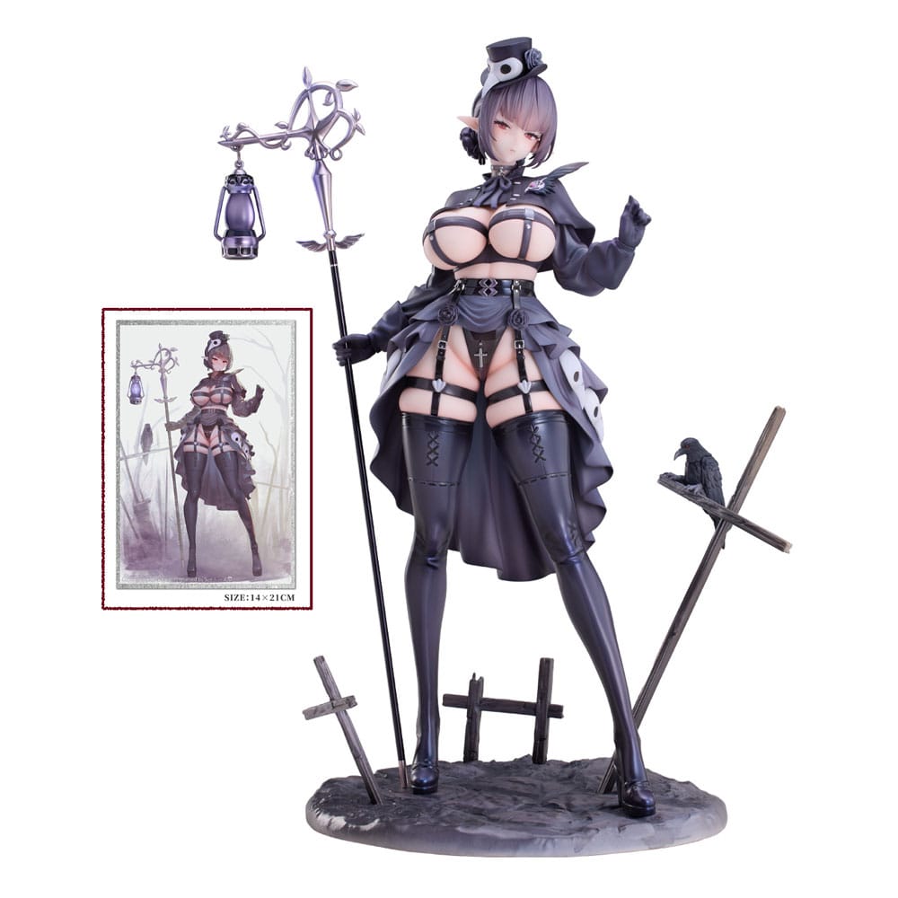 PREORDINE 11/2025 Original Character PVC Statue 1/6 Pest Doctor Kara Normal Edition 30 cm (PREORDINE NON CANCELLABILE)